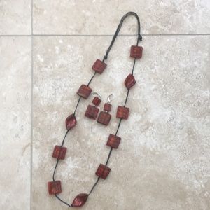 Custom Earring and Necklace Combination